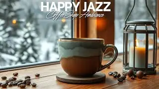 Cozy Winter Coffee Shop Jazz ❄️ Instrumental Ambience Music for Study & Work