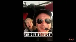 Her First Flight in A CubCrafter Sport Cub, Mike's Cub Adventure Pam's First Flight