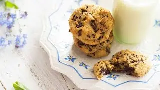 Chickpea Chocolate Chip Cookies