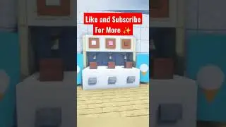 How to Make a Minecraft Ice Cream Machine Tutorial #minecraft