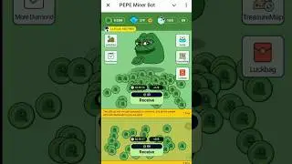 Best telegram airdrop PEPE Miner bot 2024