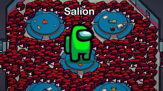 AMONG US, but with 10001 RED PLAYERS *10000 impostors*