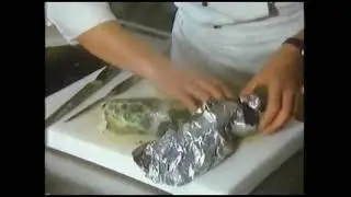 1982 Schmankerlk&uuml;che Kalbsbries im Wirsingmantel Gasthof Peterhof Lehendorf