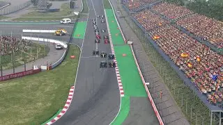 F1-2020: Spain 5 lap race