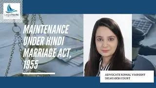 Maintenance under Hindi Marriage Act, 1955