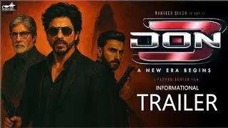 DON 3 : Official Trailer | Shahrukh Khan | Ranveer Singh | Shahrukh Khan Upcoming Movie 2026 
