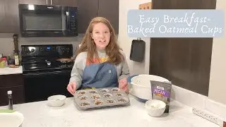 Baked Oatmeal Cups || Quick Easy Breakfasts