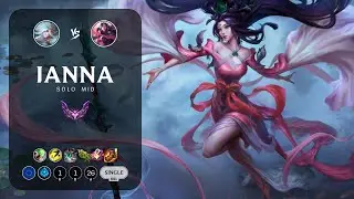 Janna Mid vs Irelia - EUW Master Patch 12.23