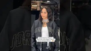 Isabelle Harrison Shines in Swarovski x Air Jordan 1 Lows at Liberty&rsquo;s Season Opener  #jordan1low