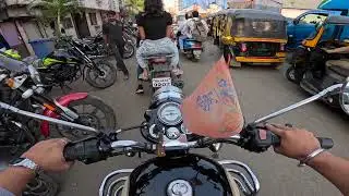 Moto Vlogging | Manori Beach Sunset Point