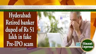 Hyderabad: Retired banker duped of Rs 51 lakh in fake Pre-IPO scam | @ 04pm | 28-Nov-2025