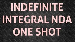 Indefinite Integral nda one shot | Integration for nda | Ravi Jangra Sir