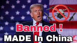 National Security Alert🚨 US Airstrikes Ban Chinese Drones 🚫 Why Ban? 