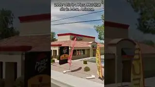 Evolution of an Abandoned Pizza Hut in Mesa, Arizona #shorts
