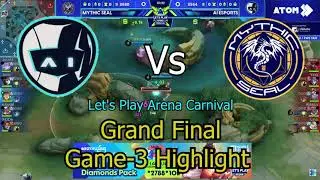 AI vs MYTH (Let's Play Arena Carnival Grand Final) Game-3 Highlight