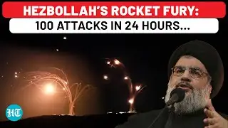 100 Rockets In 4 Waves... | Iron Dome Fails Again As Hezbollah Bleeds Israel | Gaza War