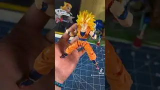Dragonball Evolve Super Saiyan 3 Goku Action Figure!! #dbz #goku #ssj3 #bandai #anime #actionfigures