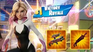 6 Eliminations! Blitz as Spider-Gwen using Pump & Dump & Heisted Accelerant Shotgun!