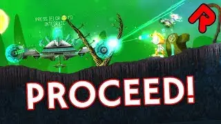 Proceed game - Blast Aliens on Beautiful Random Planets! | Let's play Proceed gameplay (Tech demo)