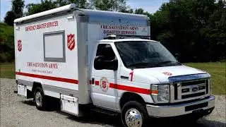 Salvation Army Emergency Disaster Services Vehicle by Valero Service