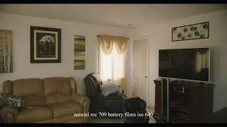 Comparison ButterFilms LUT vs Leeming LUT pro BMPCC4K Low Light Test