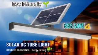 Prabha Led Tube Light। 12 Volt DC 20watt। Review unboxing & testing #trending #youtubevideo#solar 