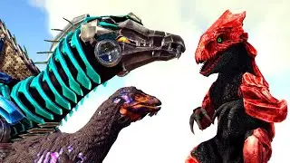 PURETOTOKAGE vs. ZYTHARIAN CRITTERS and More | ARK Dino Battle 🦎