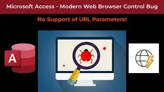 Microsoft Access - Modern Web Browser control - URL Parameter With Local Files Bug