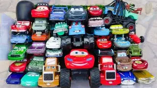 Disney Pixar Cars Unboxing Review | Lightning McQueen bubble RC Car | Monster Truck