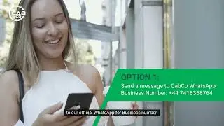 How to Book a Taxi Using WhatsApp: CabCo Canterbury Taxis