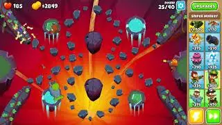 BTD 6 - How to beat Infernal on Easy Difficulty! |No MK, No Powers, No Heroes|