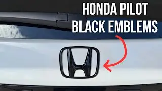 2023-25 Honda Pilot Black Emblem Swap