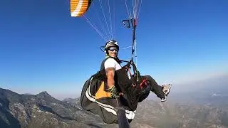 CAMINATA Y VUELO DESDE EL PICO LASTONAR EN MARBELLA.