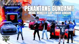 AKHIRNYA JADI MOBIL MONSTER WANDI & SHINON SIAP LAWAN GUNDAM | GTA 5 ROLEPLAY