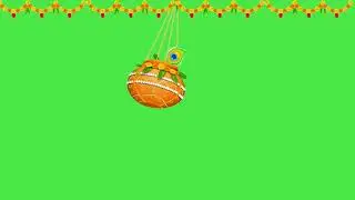 krishna Dahi handi template video with green screen chroma /govinda ala re song green screen 2021
