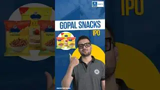Upcoming IPO - Gopal Snacks IPO Review | What You Need to Know - Should You Apply #shorts