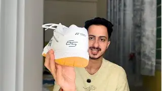 First practice session with my new shoe #badminton #vlog