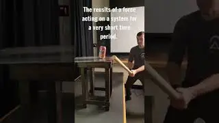 Hitting a steel plate very hard. #shorts #physics #science #education