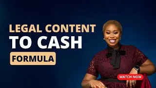 Legal Content To Cash Formula