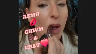 ASMR 💄 GRWM and CHAT about SNOW-MAGGEDON and MORE ABOUT DAD 💖