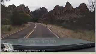 Drive up to the Chisos Basin