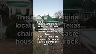 Chilling visit to the texas chainsaw massacre house