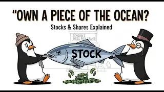 Stocks & Shares Explaind by Penguins & Fish  #stocks #stockmarket #investing #investment #finance