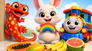 CICAK🦎 -  Kelinciku Kau Manis Sekali 🐰- Pepaya Mangga Pisang Jambu🍍 | Lagu Anak Indonesia Populer