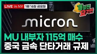 [빈난새의 개장전 요것만-1월16일] 미국장 개장전 알아야 할 5가지 + 특징주 및 주요 뉴스