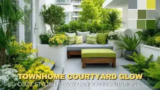 Mini Courtyard Garden for Apartment or Townhome