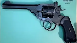 Webley MkVI .455 Service Revolver Battlefield Finish, Battlefield Aged Finish .177 Rifled Barrel