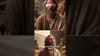 Jesus Heals the Blind Man With Spit
