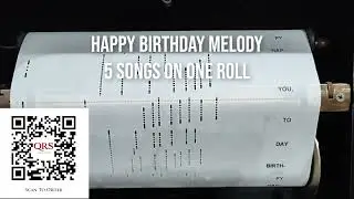 QRS Music Personalized Happy Birthday Roll