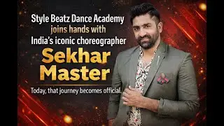 Big Announcement 🎉 | Sekhar Master Announces Collaboration with Style Beatz | Seattle, USA